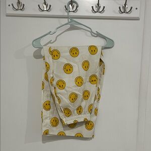 Nettle Studios Smiley Face Print Pants